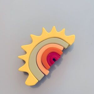 Rainbow stacker toy